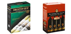 Winners Box Wine Awards 2010:  Best White Box Wine: Drostdy-hof – Sauvignon Blanc 2010  Best Red Box Wine: Du Toitskloof – Pinotage / Merlot / Ruby Cabernet